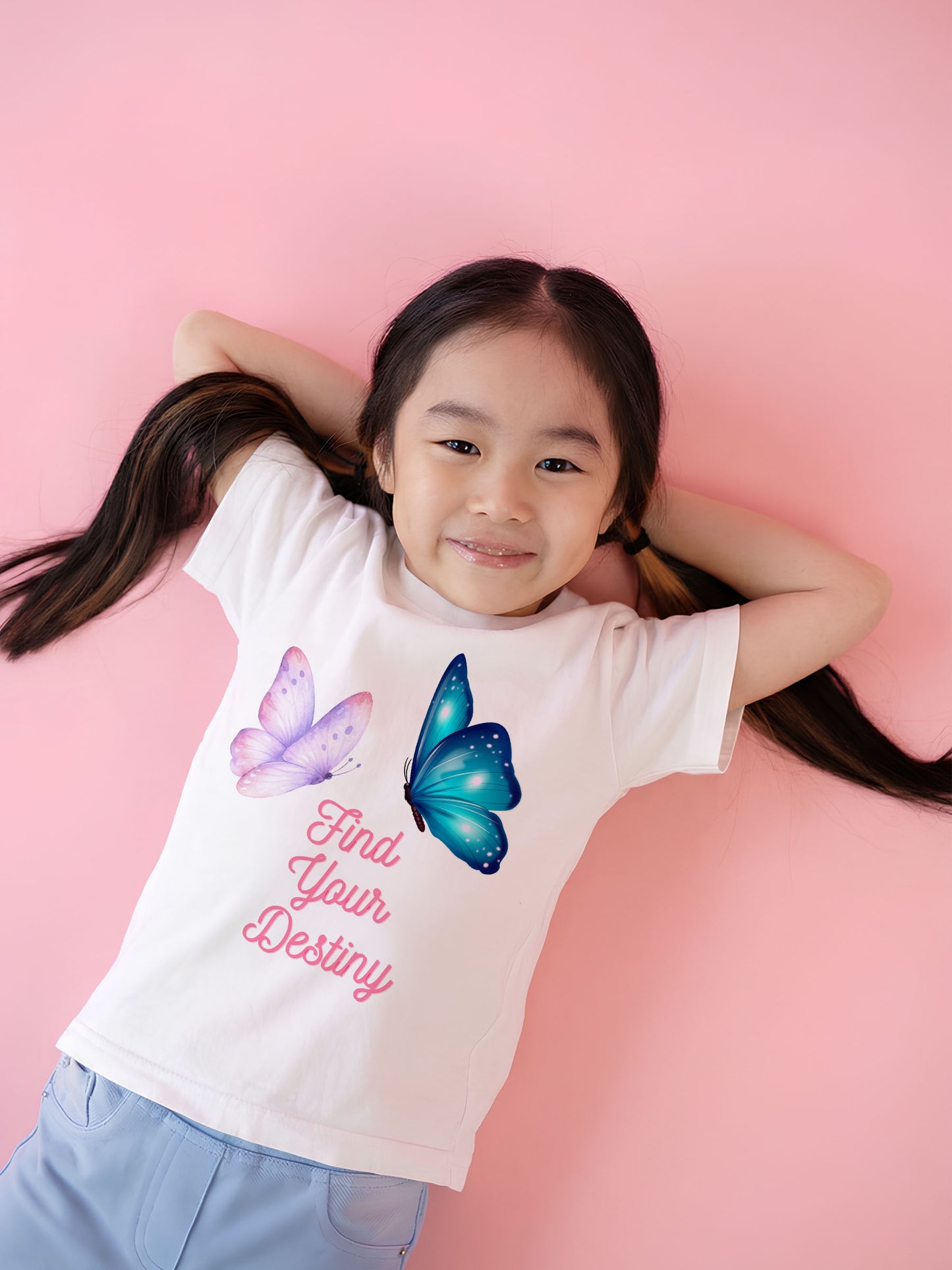 FIND YOUR DESTINY GIRLS WHITE T-SHIRT