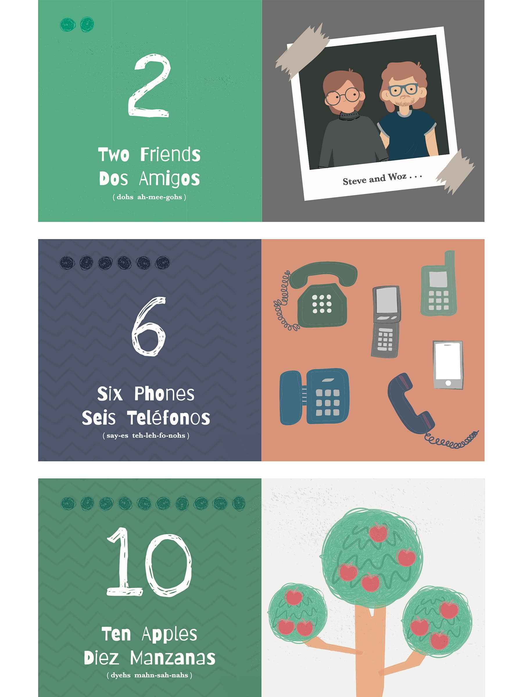 1, 2, 3... WITH STEVE | A BILINGUAL COUNTING BOOK | ENGLISH & SPANISH