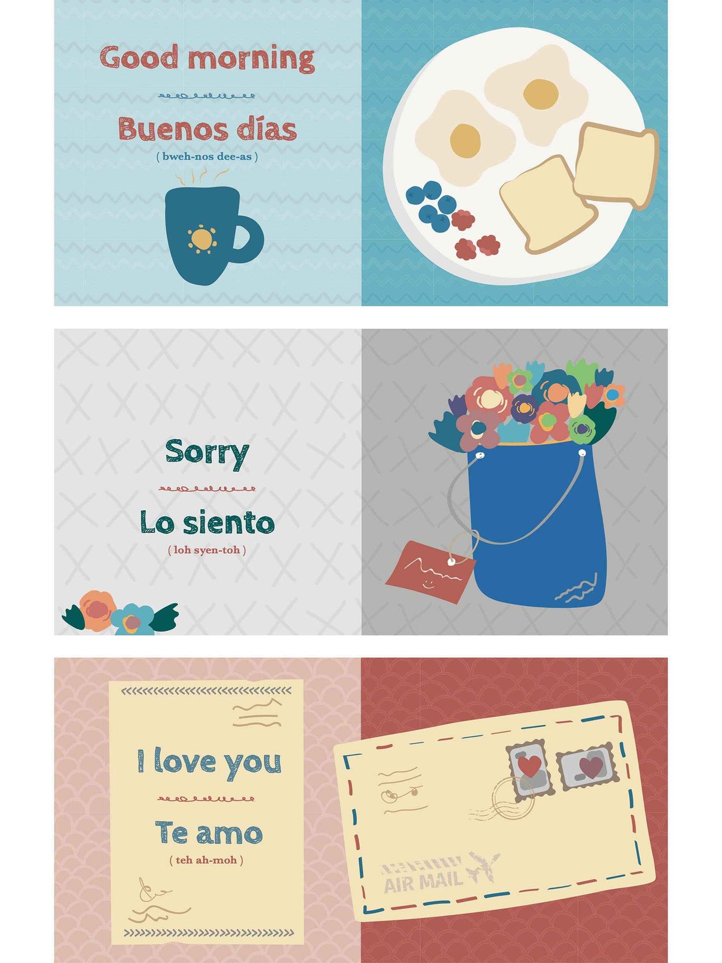 LET'S SAY ¡HOLA! | A BILINGUAL GREETINGS BOOK | ENGLISH & SPANISH